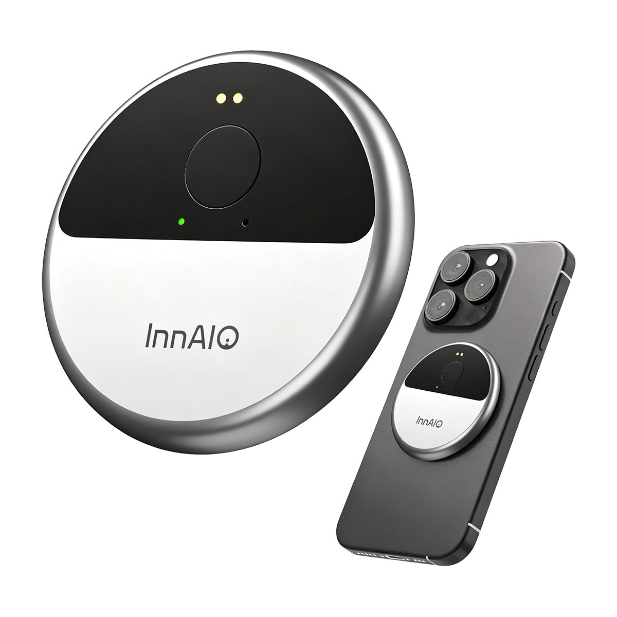 InnAIO T9 AI translator device with compact magnetic design