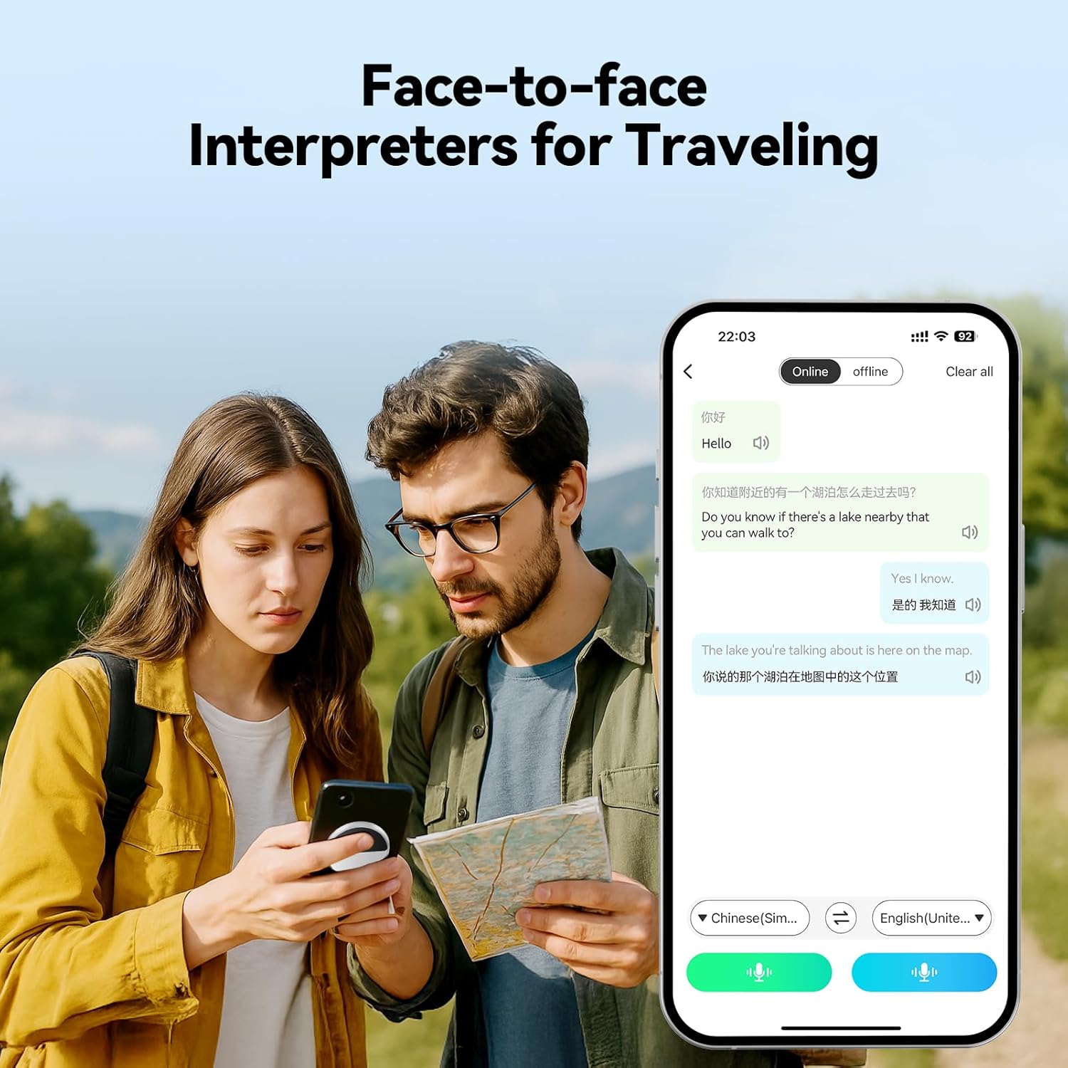 face to face translation
