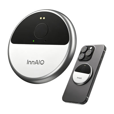 InnAIO T9 AI translator device with compact magnetic design