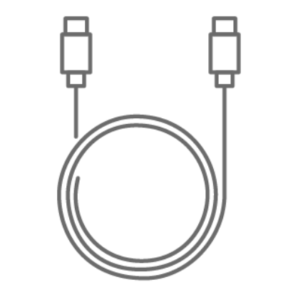 InnAIO TransNote Type-C charging cable included in the box